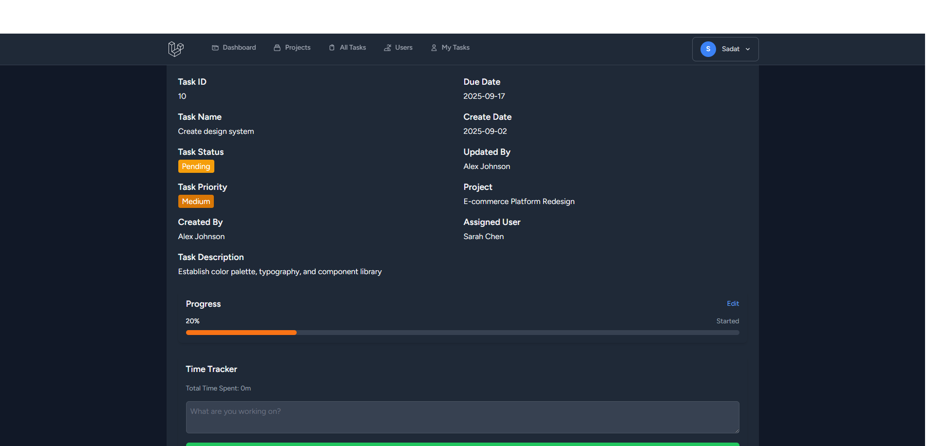 Project Manager Screenshot 3